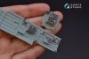 Quinta Studio QD32087 Ju87 D/G 3D-Printed & coloured Interior on decal paper (Trumpeter) 1/32